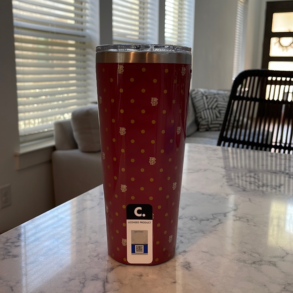 Brand New Florida State 24oz Corkcicle Tumbler licensed product